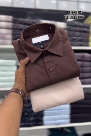 The Life Co. Textured Casual Shirt