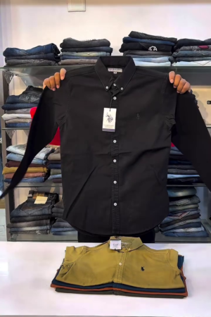 Men Tailored Fit Casual Cotton Shirt