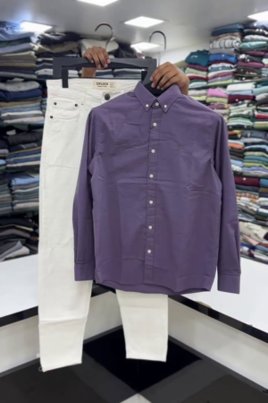Men Slim Fit Casual Shirt