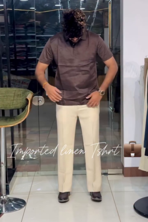 Men Polo Collar Slim Fit T-shirt