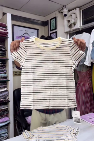 Women Striped T-shirt
