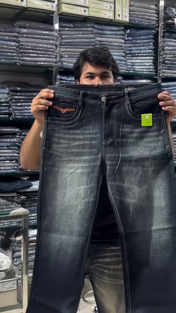 Men Straight Fit Mid-Rise Heavy Fade Jeans - Image 5