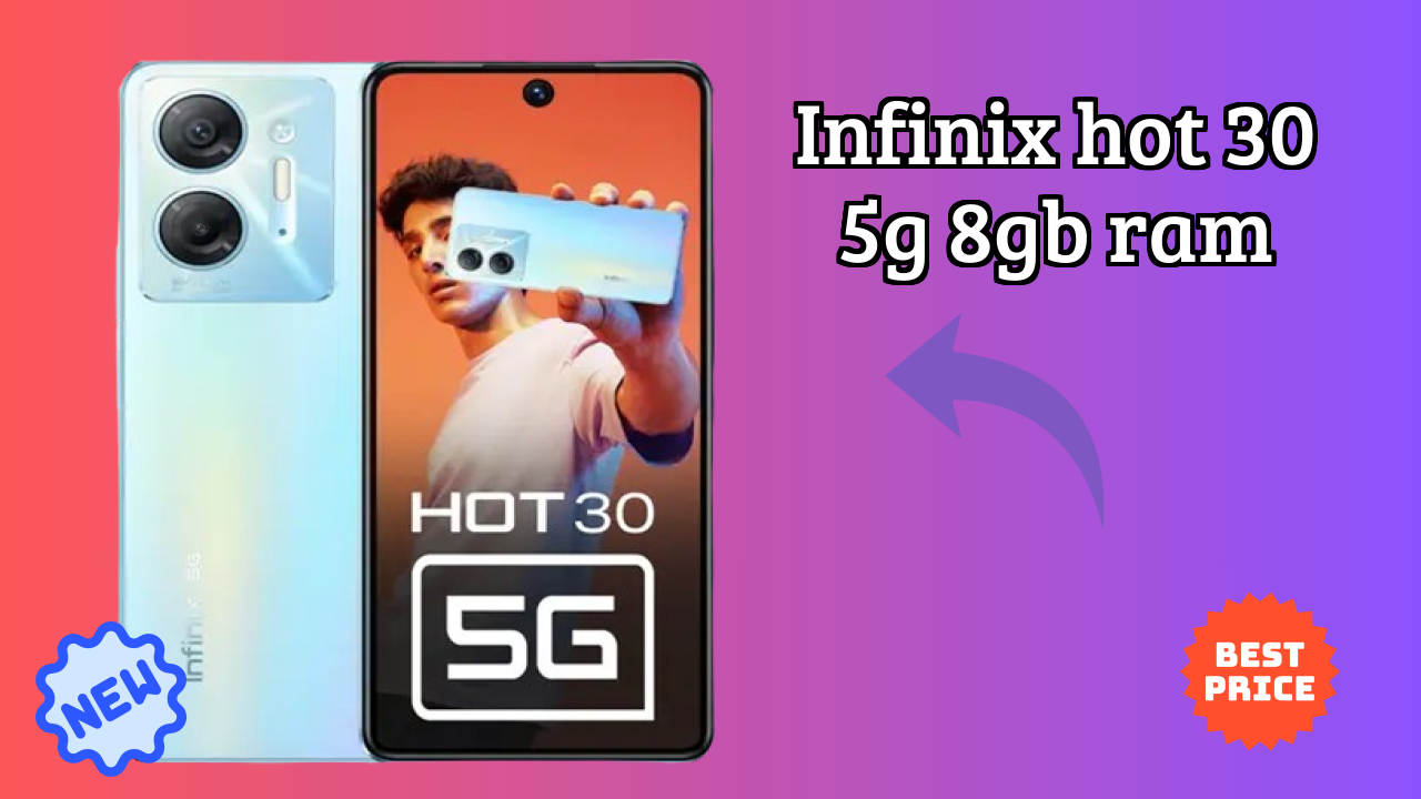 Infinix Hot 30 5G 8GB RAM Display Review: IPS LCD Quality