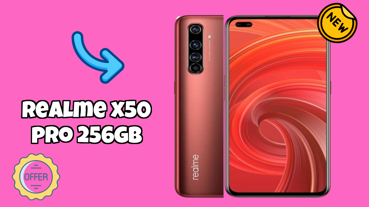 Realme X50 Pro 256GB Display Technology: Super AMOLED Review
