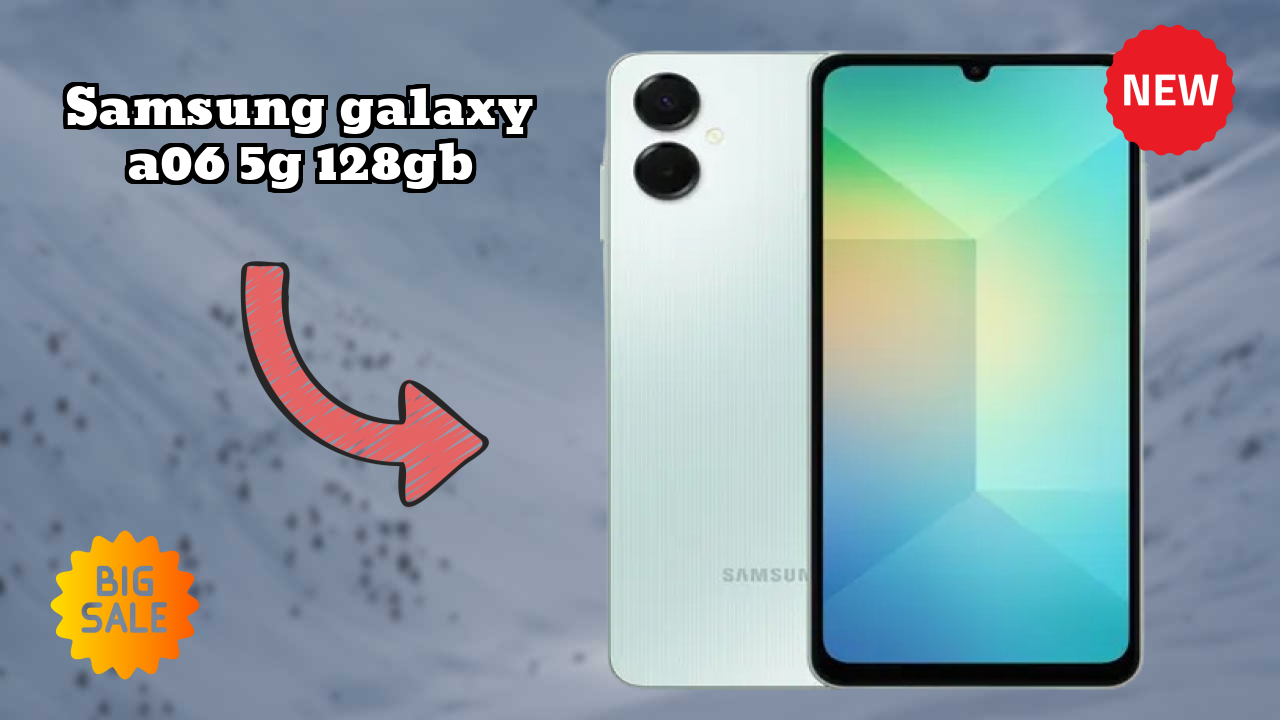 Samsung Galaxy A06 5G 128GB Display Analysis: 6.7 Inches (17.02 Cm) Screen
